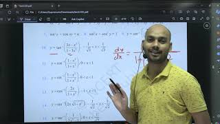 Basic Lec 8  Doubt Discussion Class of Differentiation  12th  JEE  BMATH  BSTAT  Shashi Sir [upl. by Xavler]