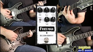 Friedman Buxom Boost Demo  High Gain [upl. by Grondin]