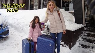 TATİLE GİDİŞ YOLCULUĞUMUZ VLOG [upl. by Nelyak553]