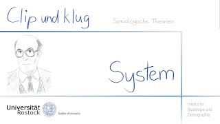 Soziologie studieren Niklas Luhmann  System [upl. by Jacoba]