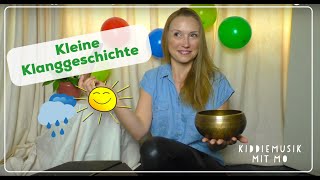 Eine kleine Klanggeschichte zum Regen und der Sonne  Kiddiemusik mit Mo [upl. by Bendicty615]