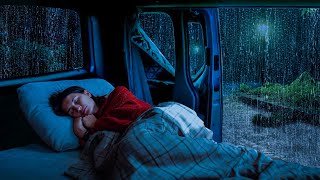 Within 3 Minutes You Will Fall into an Instant Sleep with Heavy Rain amp Thunder on car Window  ASMR [upl. by Anilrahc]