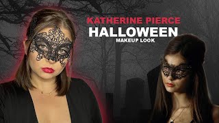 🩸Karherine Pierce Mask Ball Makeup Look  The Vampire Diaries  Halloween 2024 [upl. by Hallutama]