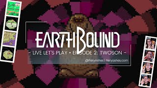 EarthBound SNES live playthrough Ep 2  Twoson [upl. by Sierra]