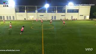 Wolves V MZF  Wednesdays League One  EFA Dubai  Play Football in Dubai [upl. by Burnham472]