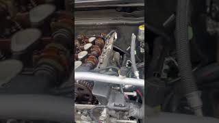 06 Hummer H3 head gasket replacement P1 [upl. by Enivid]