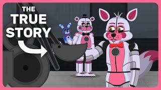 How Funtime Foxy Got Scooped FNAF Sister Location Animation [upl. by Asserac506]