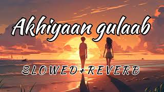 Akhiyaan gulaab SlowedReverb songMitraz Teri baaton mein aisa uljha jiyalofi slowedreverb [upl. by Lucilia]