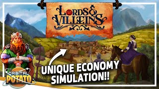 EXCELLENT Economy Management  Lords and Villeins FULL RELEASE  Colony Sim City Builder [upl. by Allistir864]