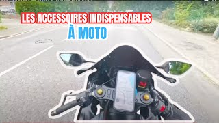 LES ACCESSOIRES INDISPENSABLES EN MOTO [upl. by Tuchman170]