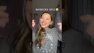 i’m broke fr 😭😭 newmusic apt parody rosesarerosie brunomars [upl. by Sucerdor]