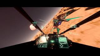 Anvil Arrow Test  Star Citizen lowflying [upl. by Glyn]