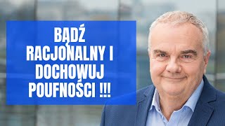 Chcesz mało pracować i dobrze żyć  Bądź racjonalny w działaniach i dochowuj poufności [upl. by Dinsmore869]