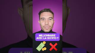 Millionnaire avec la crypto  💰❌️ cryptomonnaies bitcoin bitcoinfrance cryptomonnaie [upl. by Essirehc835]