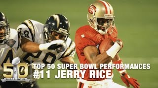 11 Jerry Rice Super Bowl XXIX Highlights  Chargers vs 49ers  Top 50 SB Performances [upl. by Timmie7]