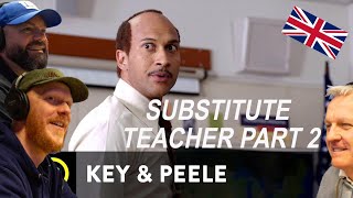 Key amp Peele  Substitute Teacher Pt 2 REACTION  OFFICE BLOKES REACT [upl. by Oskar]