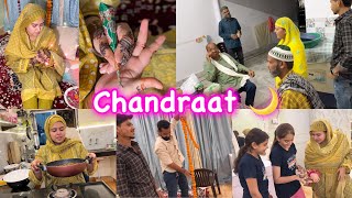 Chandraat vlog 🌙 Mayke se Eidi  Mehendi  Decor  saba khalid [upl. by Manella311]