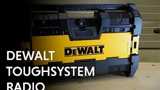 Dewalt DWST175663 Toughsystem Radio with DAB from Toolstop [upl. by Odlonra]