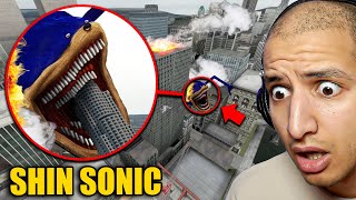 Drone Catches SHIN SONIC Destroying a CITY [upl. by Puiia784]