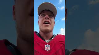 Christian McCaffrey’s message that HES BACK Vc 49ers [upl. by Eninaj]