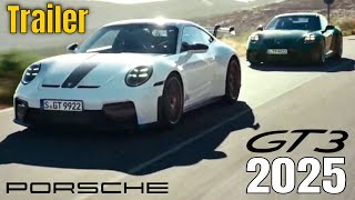 New 2025 Porsche 911 GT3 and Touring Package Trailer [upl. by Afrika]