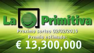 La Primitiva resultado del sorteo del 31 de enero del 2019 [upl. by Ahsiym]