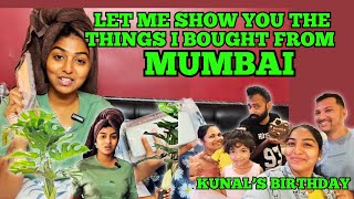 Let Me Show You The Things I Bought From Mumbai  Kunals Birthday konkanivlog [upl. by Theurich541]