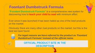 Foonlant Dumbstruck Formula  Update Must Watch [upl. by Reamonn319]