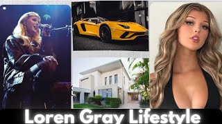 Loren Gray Lifestyle American Singer Boyfriend 2024 Biography Net Worth Hobbies  Age Facts [upl. by Swayne]