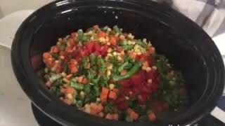 Detox Vegetable Soup with Slow Cooker [upl. by Azmuh]