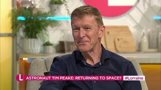 Tim Peake Astronaut On Lorraine 08052024 [upl. by Lecram]