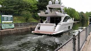 Azimut 50 FLY on the Trent Severn for Sale [upl. by Diraj]