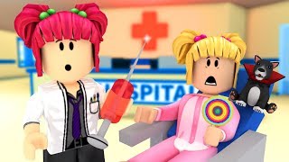 MeepCity  ELA FICOU DOENTE E FOI PRO HOSPITAL  Roblox [upl. by Leirbag335]