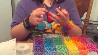 how to read kandi patterns part 1 the multi stiched cuff [upl. by Jon]