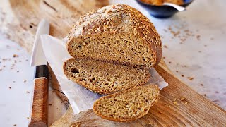 This 3Ingredient Bread Will Change Your Life 06 g Carbs Keto Vegan GlutenFree [upl. by Burdett]