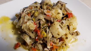 GUINEOS EN ESCABECHE CON MOLLEJAS DE POLLO [upl. by Keemahs]