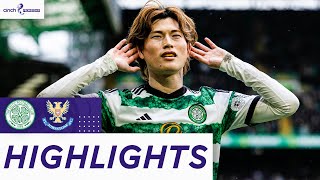 Celtic 31 St Johnstone  Bhoys Regain Top Spot With Strong Victory  cinch Premiership [upl. by Airdnoed519]