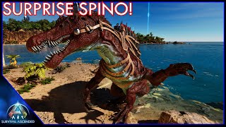 Brontos Raided My Base Spino Taming Great Luck Day  Ark Survival Ascended EP39 [upl. by Asyla]