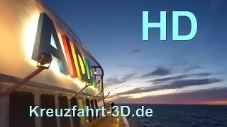 AIDA Reisebericht Mittelmeer Kreuzfahrt  Tag 2  Seetag 1 Westliches MM mit AIDAmar HD  2D [upl. by Adal134]