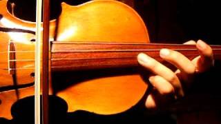 Paganini Caprice No 20 Excerpt Rare Violin Amazing Unusual Sound Sample [upl. by Poock]