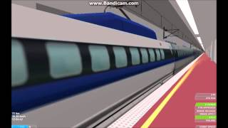 OpenBVE HD EXCLUSIVE Shinkansen 500 Series Nozomi Bullet Train V15 on France LGV Line  300 kmh [upl. by Bjorn332]