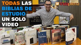 Este SUPER VIDEO te ayudará a conocer todas las Biblias de Estudio que hay en la Actualidad [upl. by Egas]