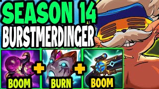 Heimerdinger support but I have a FLAMETHROWER BOTLANE [upl. by Preiser]