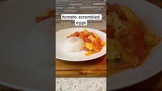 Tomato scrambled eggs 番茄炒蛋cooking chinesecuisine easyrecipe egg [upl. by Heyde519]