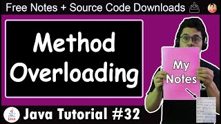 Java Tutorial Method Overloading in Java [upl. by Godderd]