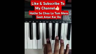 ❤️Hothon se chhu Lo Tum On instrument❤️ youtubeshorts youtubereels reels instrumentalmusic [upl. by Letnwahs]