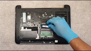 HP PROBOOK 440 G3 DISASSEMBLY HDD REPLACEMENT RAM UPGRADE SSD UPGRADE NVME UPGRADE [upl. by Yadrahc135]