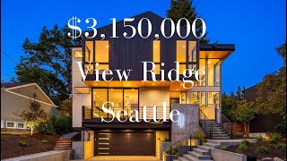 Luxury New Construction in View Ridge Seattle [upl. by Job743]