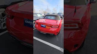 2018 Fiat 124 Spider Abarth Convertible Quick Walk Around HD POV Shorts  Don Alpha Cleat [upl. by Nawud]