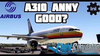 Airbus A310 Review MSFS [upl. by Aromat998]